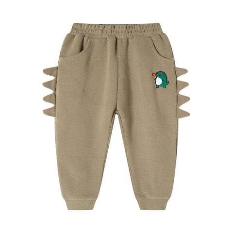 Dinosaur Printed Knitted Sweatpants