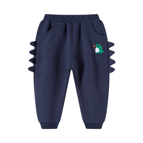 Dinosaur Printed Knitted Sweatpants