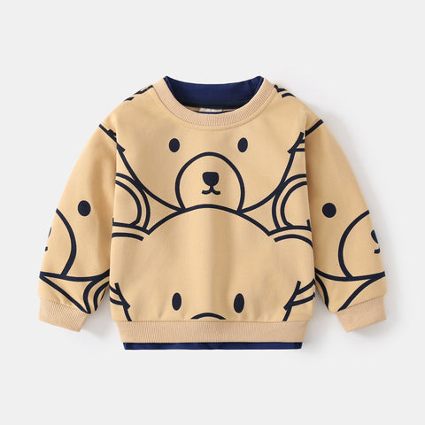 Cartoon Bear Pullover