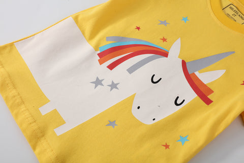 Unicorn Print T-shirt