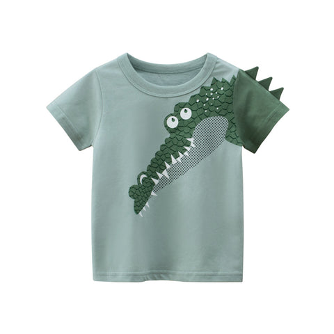 Alligator Printed Short Sleeve T-shirt