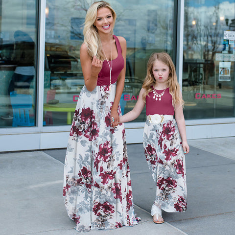 Flower Family Matching Dress