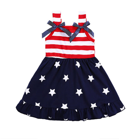 Independence Day Sleeveless Dress