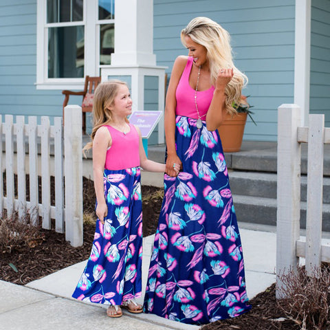 Flower Family Matching Dress