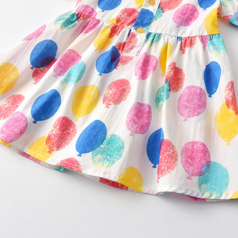 Balloon Printing Princess Dress