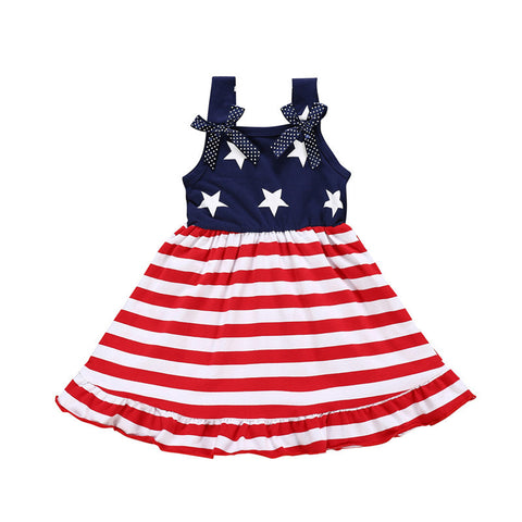 Independence Day Sleeveless Dress