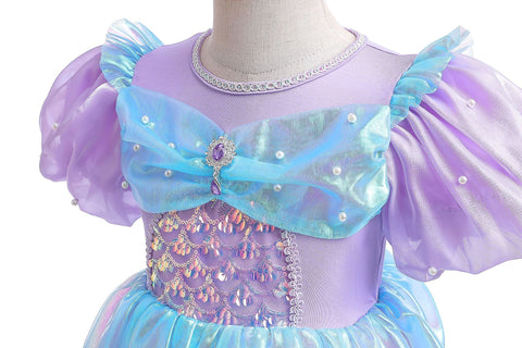 Mermaid Mesh Princess Party Dress