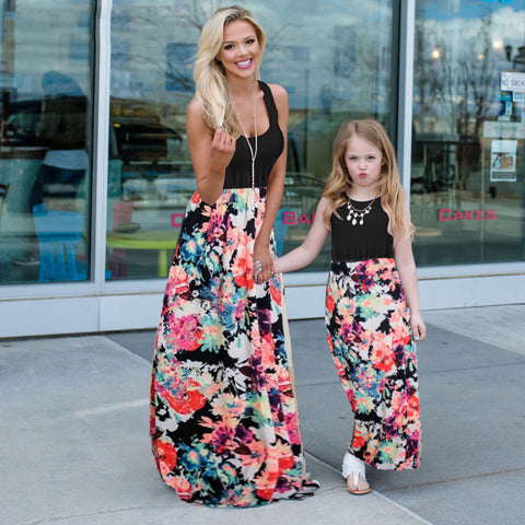 Flower Family Matching Dress