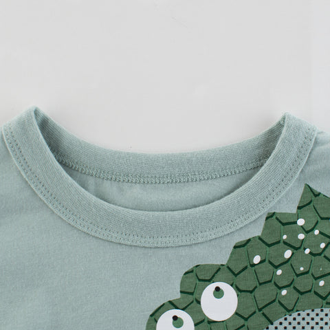 Alligator Printed Short Sleeve T-shirt