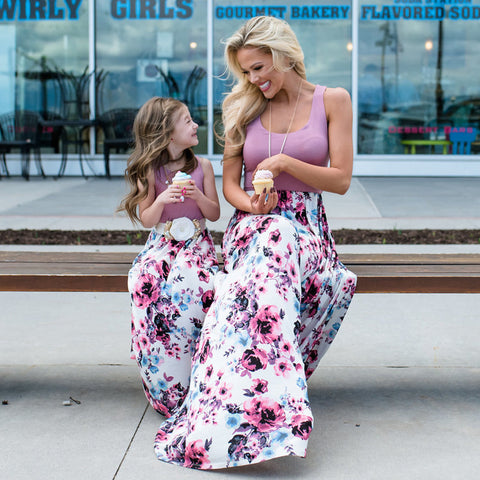 Flower Family Matching Dress