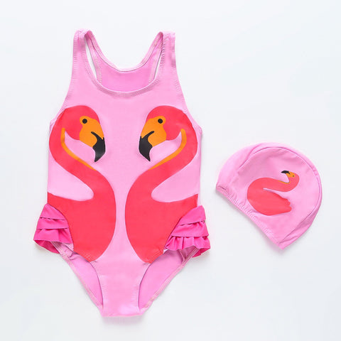 Swan Flamingo Swimsuit