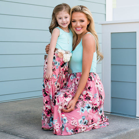 Flower Family Matching Dress