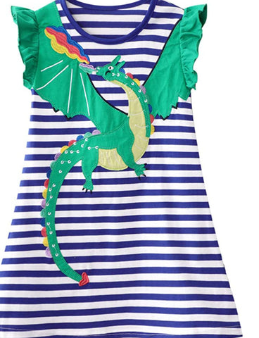 Pterosaur Applique Dress