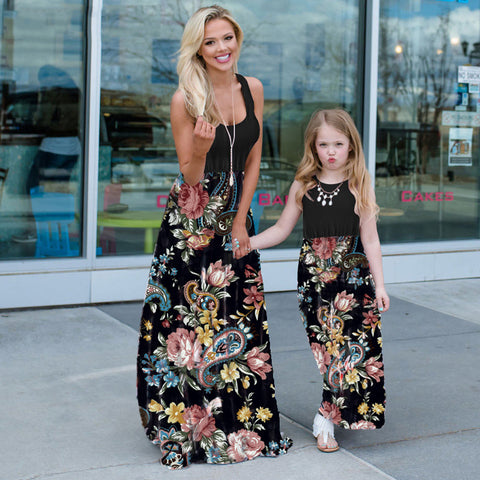 Flower Family Matching Dress