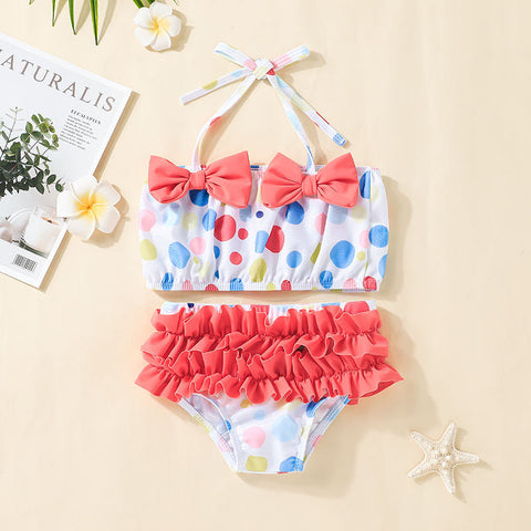 Bow Tie Two Piece Swimsuit