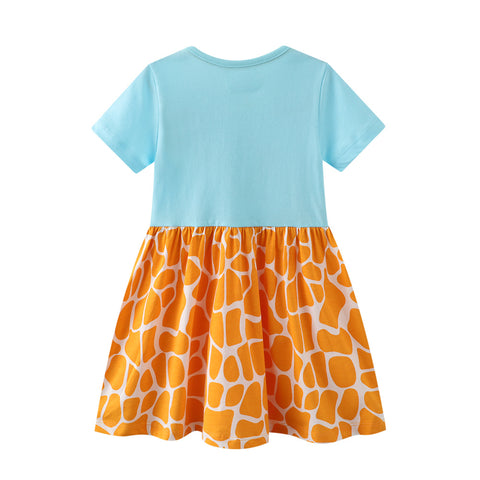 Giraffe Appliqué Dress