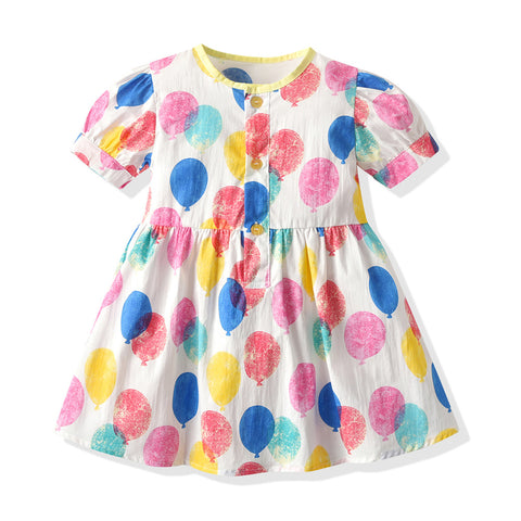 Balloon Printing Princess Dress