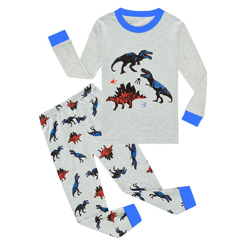 Dinosaur Print Pajama Suit