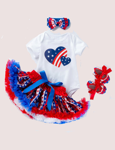 Independence Day Printed Pettiskirt