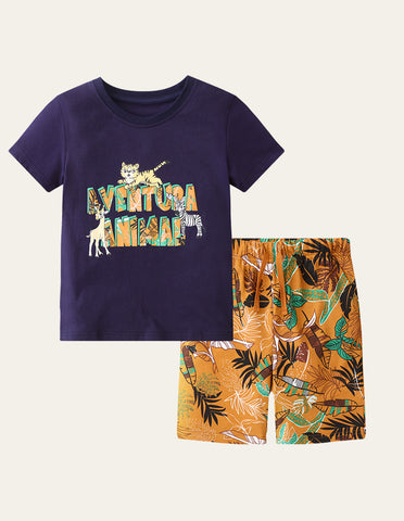 Animal T-Shirt Suit