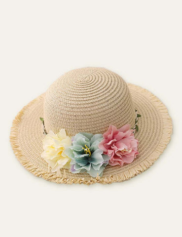 Flower Vacation Straw Hat