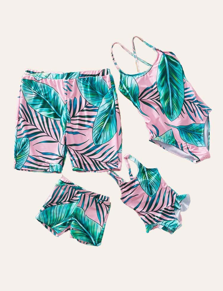 Jungle Family Matching Swim Suit - CCMOM