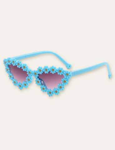 Cute Flowers Seaside Glasses