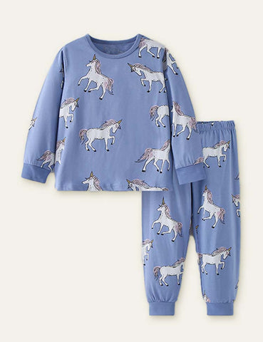 Unicorn Full Printed Pajamas