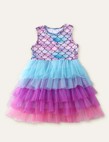 Mermaid Mesh Party Dress