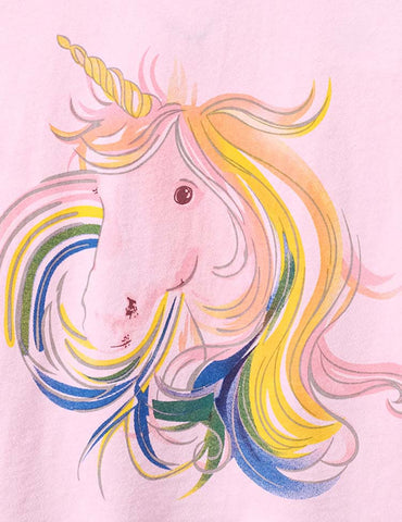 Unicorn Printed Long Sleeve T-shirt