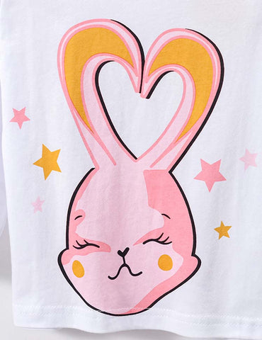 Happy Rabbit Printed Long Sleeve T-shirt