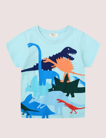 Dinosaur Printed T-Shirt