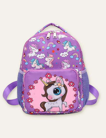 Unicorn Rainbow Full Printed Schoolbag Backpack