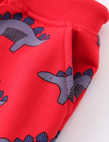 Dinosaur Printed Sweatpants