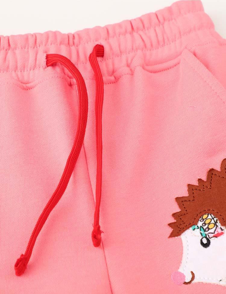 Animal Friends Appliqué Sweatpants - CCMOM