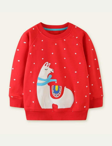 Appliqué Sweatshirt - CCMOM