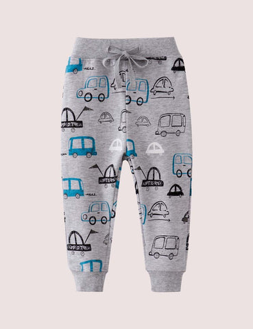 Full Printed Car Trousers