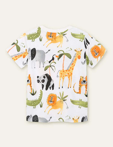 Animal Printed T-shirt