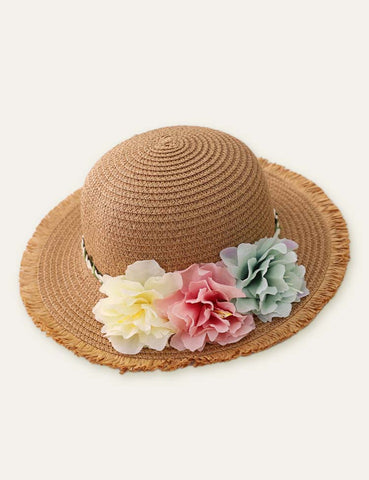 Flower Vacation Straw Hat