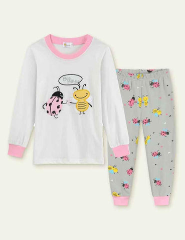 Bee Embroidery pajamas - CCMOM