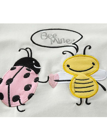 Bee Embroidery pajamas - CCMOM