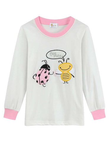 Bee Embroidery pajamas - CCMOM