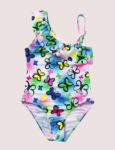 Butterfly Gradient Swimsuit