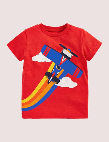 Aircraft Printed T-shirt