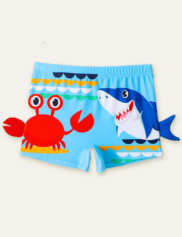 Crab Shark Swimming Shorts