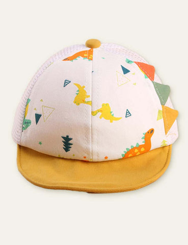 Dinosaur Printed Baseball Cap