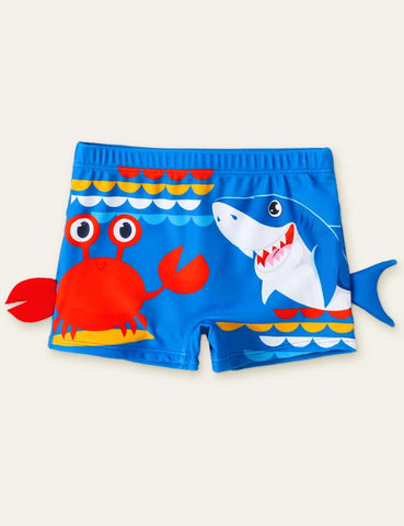 Crab Shark Swimming Shorts