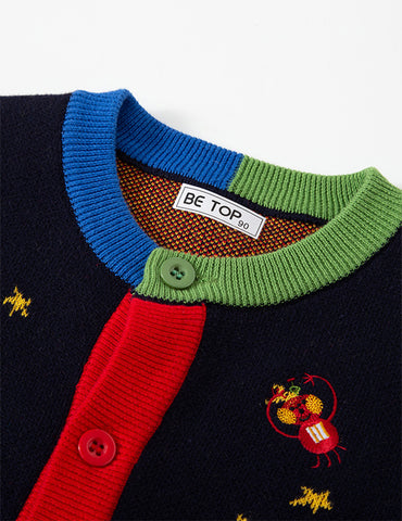 Space Probe Stitch Cardigan