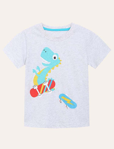 Dinosaur Printed T-shirt