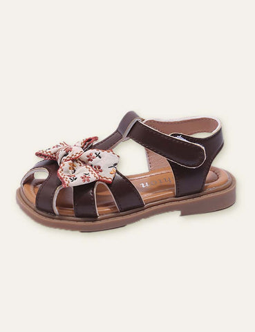 Floral Bow Sandals